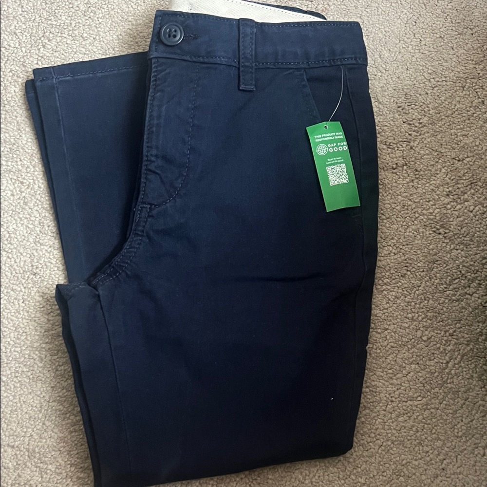 GAP Kids Navy Formal Trousers 6 slim